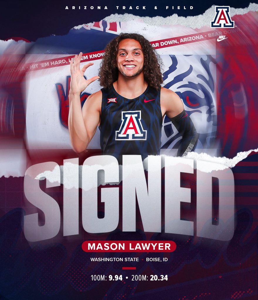 ArizonaTrack's tweet image. SIGNED.✍️
Welcome to Wildcat Country, Mason!