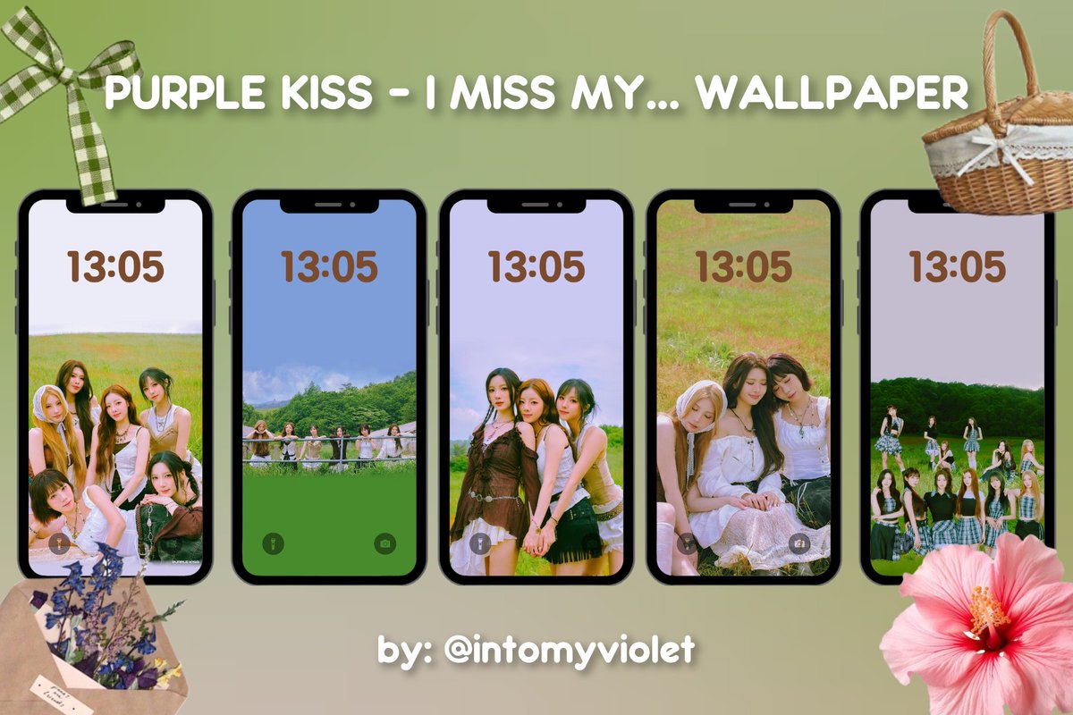 intomyviolet's tweet photo. Wallpaper : I Miss My... (group ver.) ♬

#퍼플키스 #PURPLE_KISS #I_Miss_My #DOREMI https://t.co/2yODVzcYWj