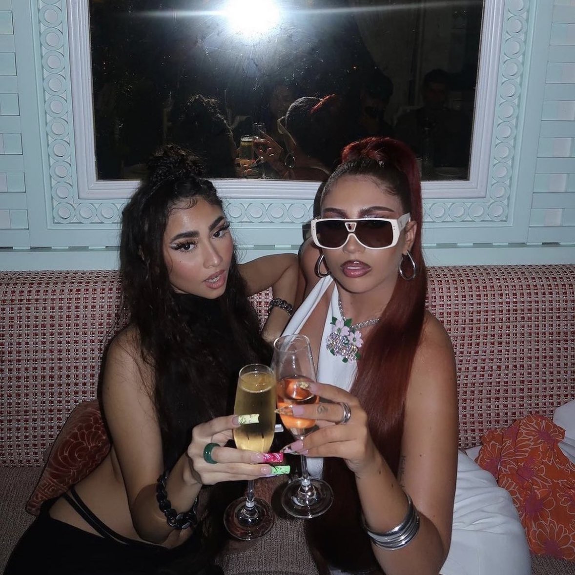 ChartsCL's tweet image. Paloma Mami revela que se reunió con Kali Uchis en el estudio para grabar una canción.
