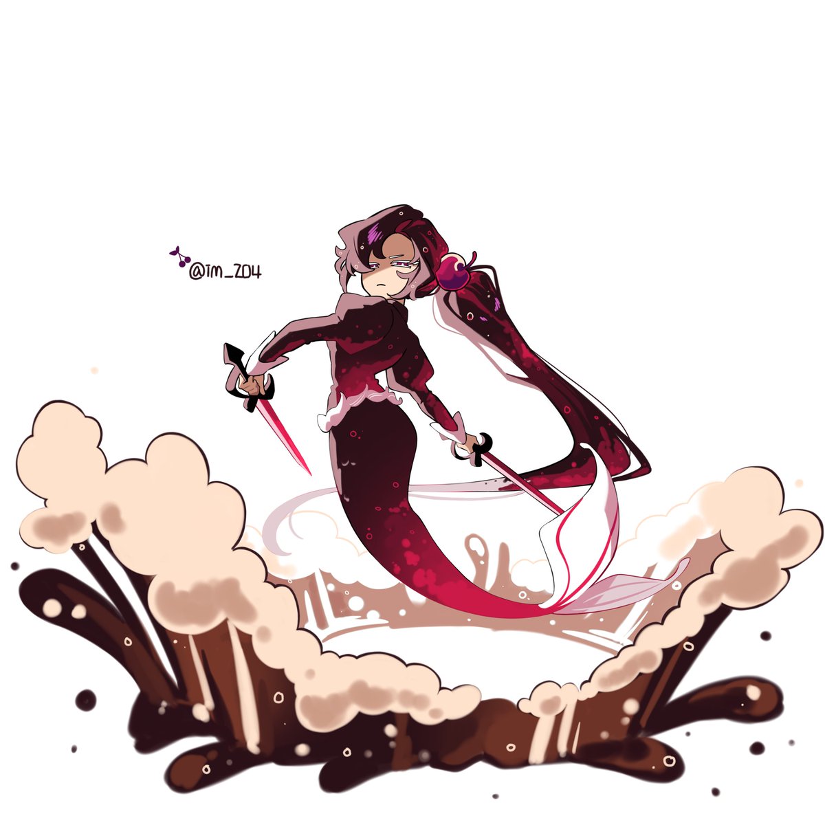 im_204's tweet image. #쿠킹덤 #crk #cookierunkingdom 
#cherrycolacookie #creamsodacookie