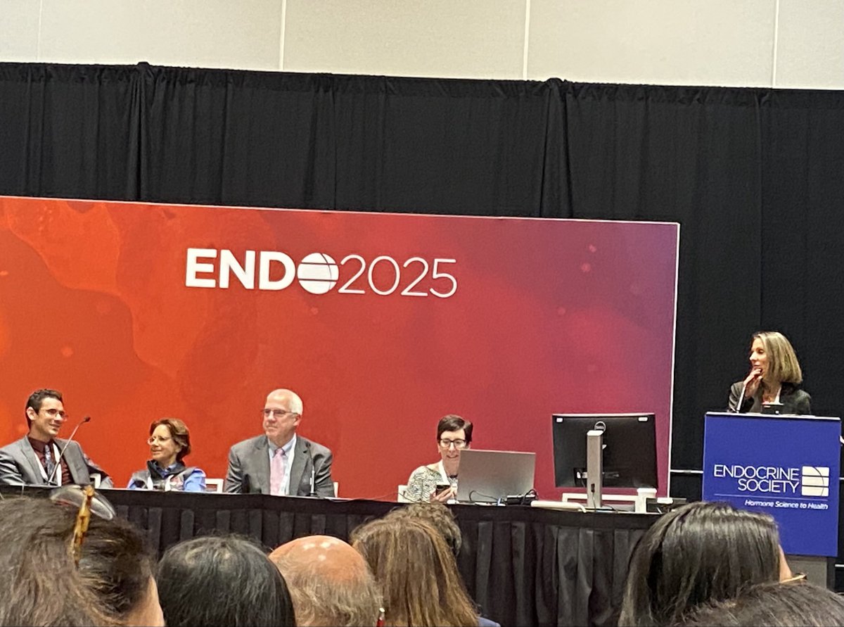 YTobiHarris's tweet image. Entertaining and Informative Symposium on Updates in Management of Differentiated Thyroid Cancer with Drs Mike Tuttle, Julie Sosa and Trevor Angell! Looking forward to seeing the new ATA guidelines, just accepted for publication!
#ENDO2025
@TheEndoSociety
@JASosaMD
@DoctorAngell