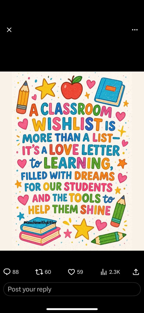 DmarieSP's tweet photo. 📚6th grade ELA &amp; reading intervention 
✏️7th &amp; 8th grade Dylsexia intervention provider 
#ClearTheLists2025 #Teachersof𝕏 

https://t.co/k9aan7ZNNO https://t.co/mEfkjoKMH2