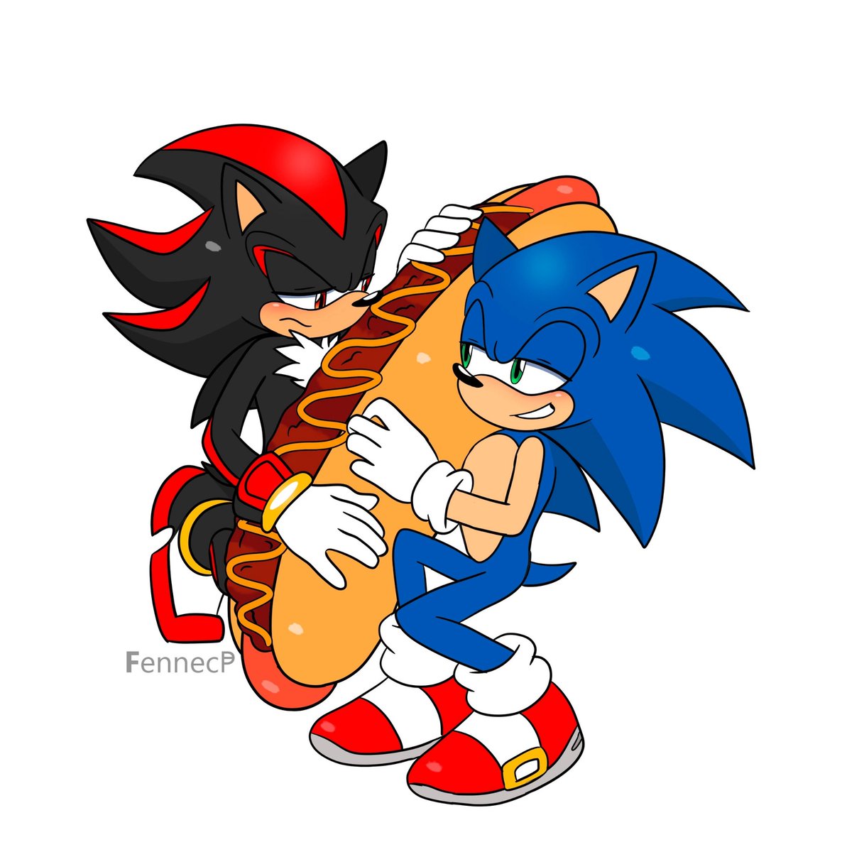 #sonadow
Hedgehogs and chili dog