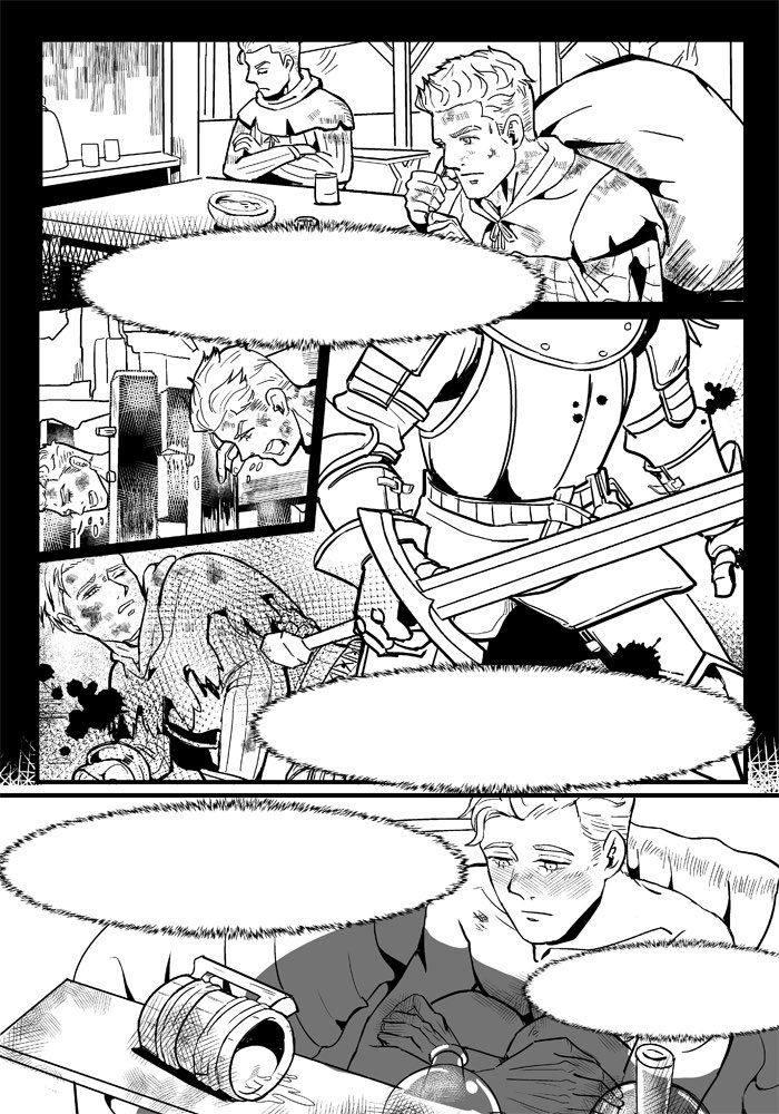 #kcd2 #kcd2fanart #hansry 
Comic wip
新刊途中，希望這週假日能放試閱🥹