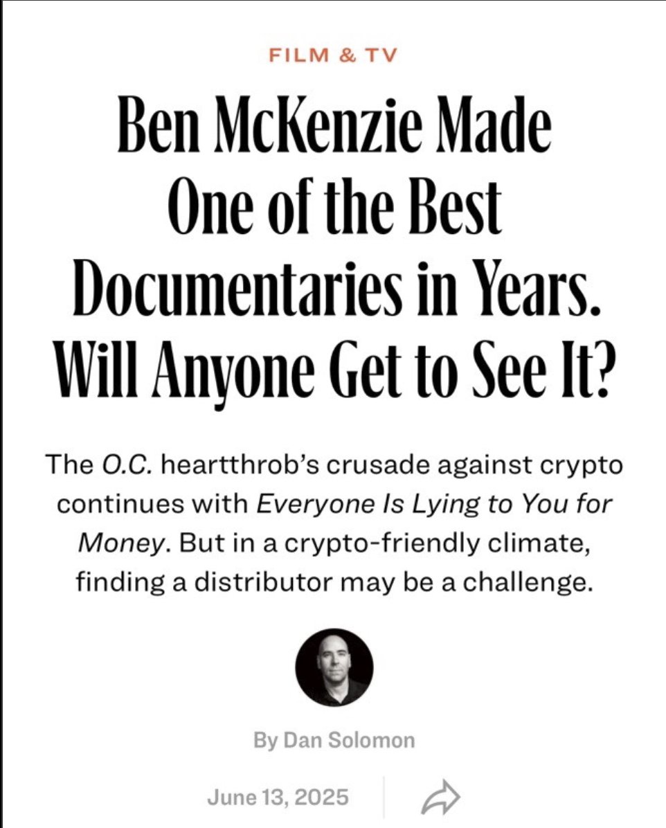 LosAngelesHODL's tweet image. Meanwhile this is the type of press he&apos;ll get; paid, sympathetic, or other. 

We have a lot of work to do.
