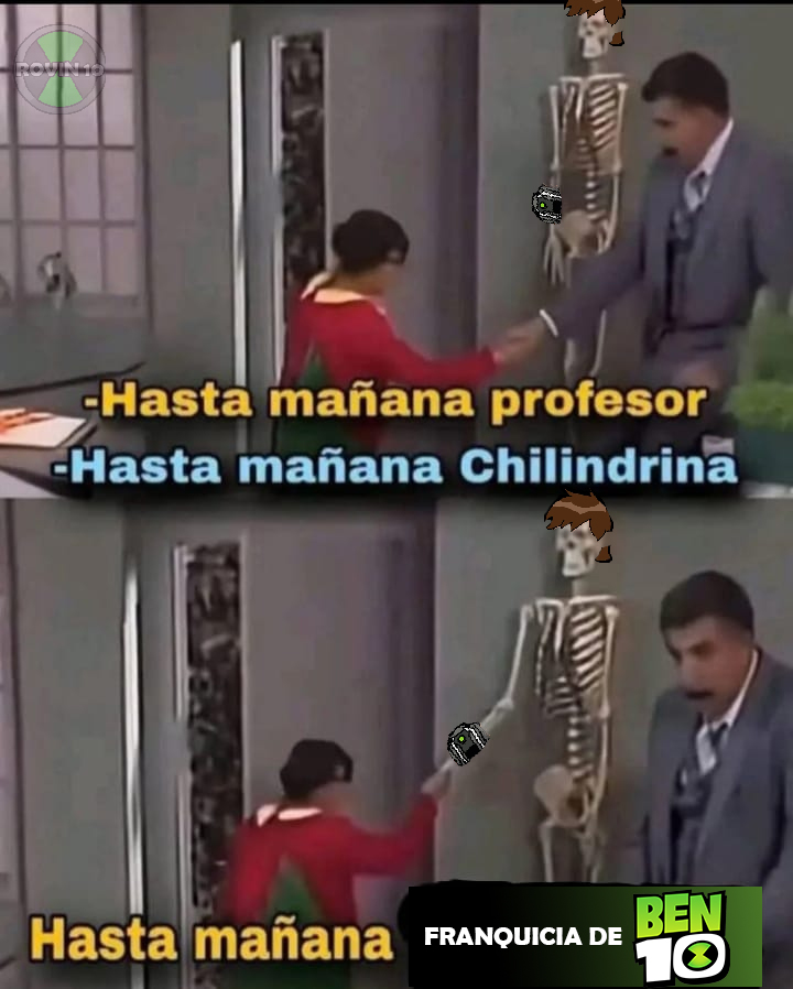 RoVinX10's tweet image. No aguanto un día más sin noticias de Ben 10...
Así que vi este meme y pensé en esta versión