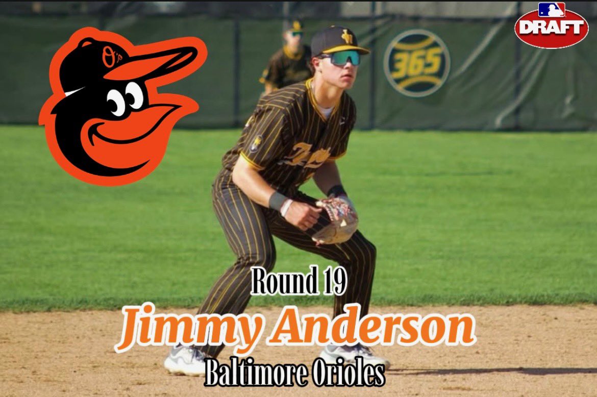 Congrats Jimmy Anderson on being drafted by the Baltimore Orioles. Your Tiger baseball Family is proud of you. Once a Tiger Always a Tiger.
