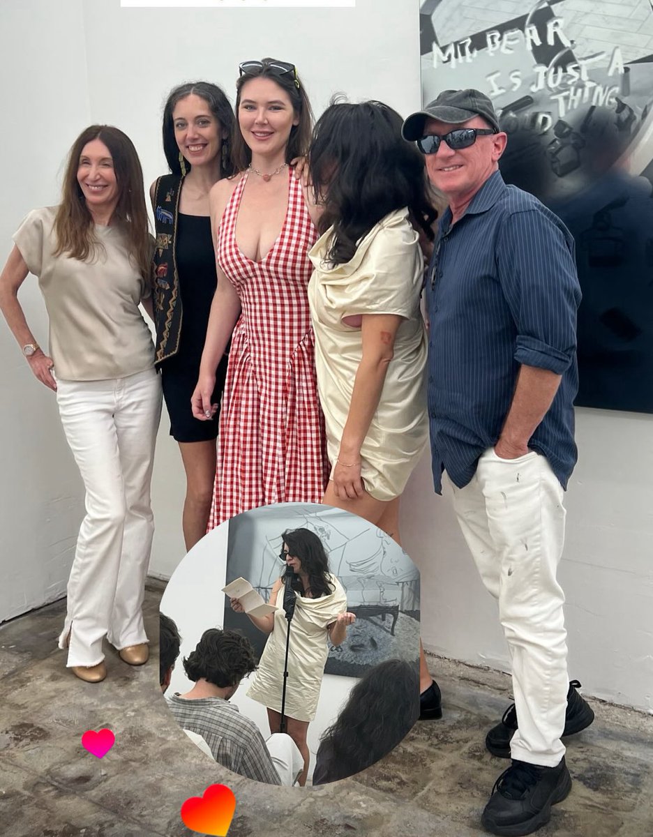 ✨At Ehrlich Steinberg gallery to perform &amp; celebrate Erin Calla Watson’s primo installation “Nymph.” ✨