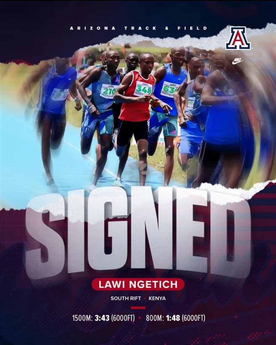 ArizonaTrack's tweet image. SIGNED✍️
Welcome to Wildcat Country, Lawi!