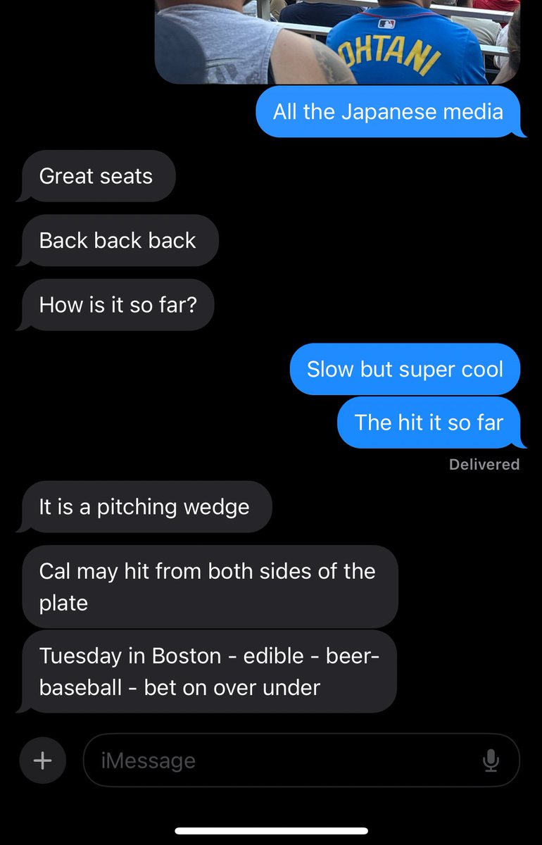 morleysmustache's tweet photo. Headed to Boston for the week tomorrow morning…just got this text from the father
#proudson #more https://t.co/Fm3HrTMp4J