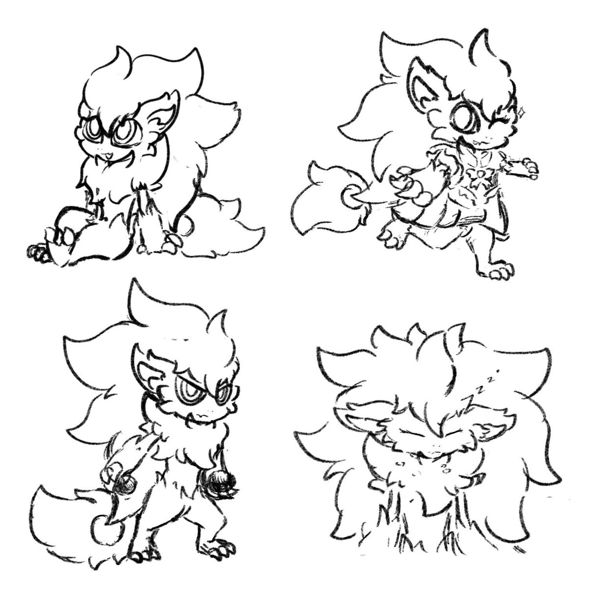 RedFloofZoroark's tweet photo. Wips #Zoroark https://t.co/VpAcQ6wJ8E