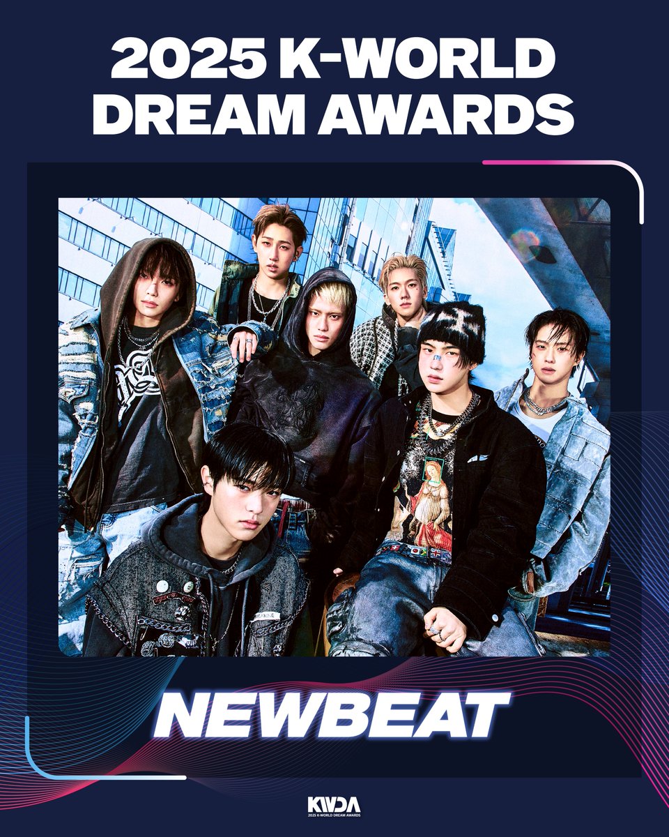 kwda_official's tweet image. DREAMS COME TRUE!✨
라인업 공개‼️
💙 NEWBEAT 💙
📆2025년 8월 21일 (목)
📍잠실실내체육관
#케이월드드림어워즈 #kworlddreamawards #2025KWDA #KWDA #NEWBEAT #뉴비트