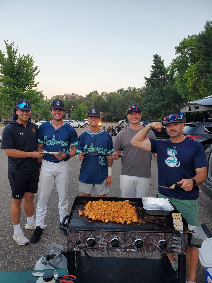 Minneapolis Cobras (@cobras_baseball) on Twitter photo BEHOLD! Snakes bats come alive up and down the lineup. <a href="/IsaacBecker944/">Isaac Becker</a> with another 💣. Ollie collects lots of bases and Posner shuts it down. Buffalo chicken tacos run the lot BEHOLD! Snakes bats come alive up and down the lineup. <a href="/IsaacBecker944/">Isaac Becker</a> with another 💣. Ollie collects lots of bases and Posner shuts it down. Buffalo chicken tacos run the lot