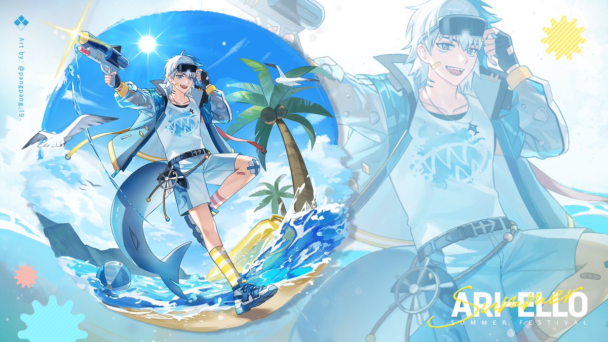 🦈 OC. Ari : Ello | Summer Festival 🏝️