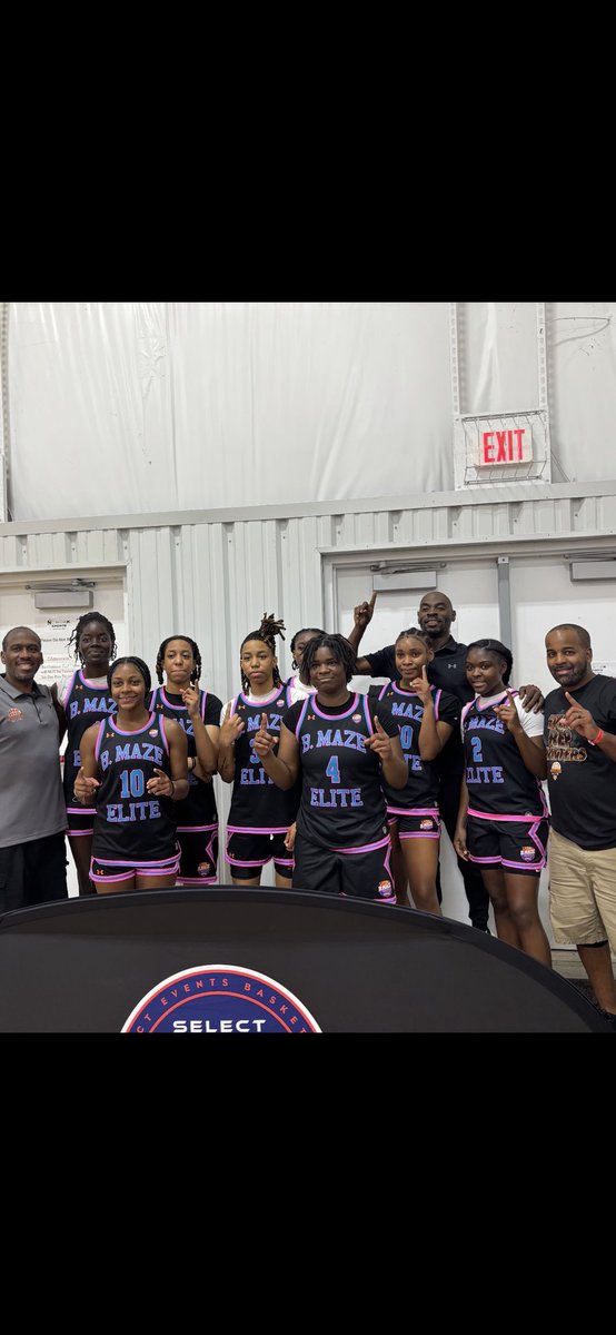 B. MazeElite Girls (@bmazeelitegirls) on Twitter photo What a unbelievable weekend‼️ So proud how this group competes each play. Congratulations on qualifying for <a href="/SelectEventsBB/">Select Events Basketball</a> Power 24 next weekend you all earned it. P24 Let’s Gooo‼️ #bmazeElite #family What a unbelievable weekend‼️ So proud how this group competes each play. Congratulations on qualifying for <a href="/SelectEventsBB/">Select Events Basketball</a> Power 24 next weekend you all earned it. P24 Let’s Gooo‼️ #bmazeElite #family