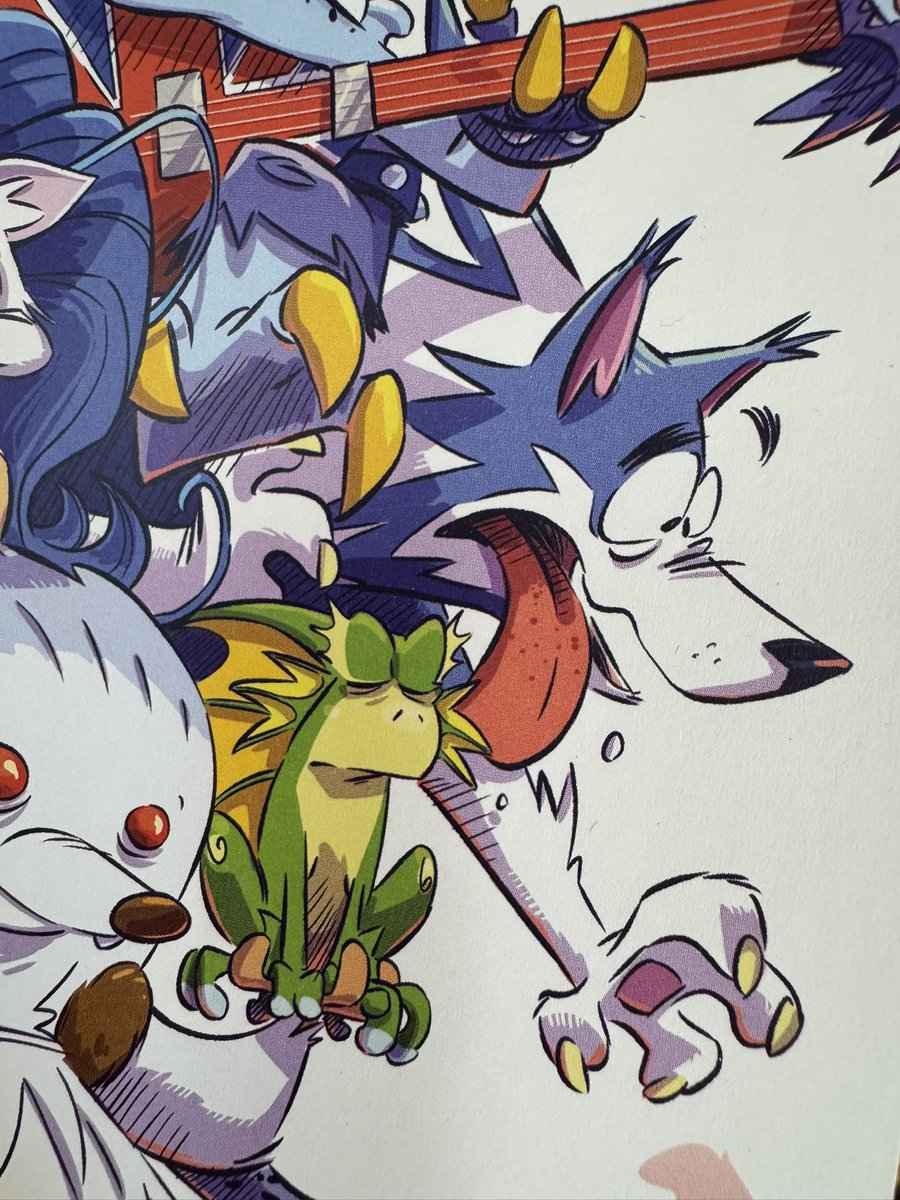 Doryuu_Z's tweet image. Stumbled upon this Darkstalkers comic gem and impulse got it SO fast.
JUST LOOK HOW ADORABLE MY BOI JON TALBAIN IS 😭💕