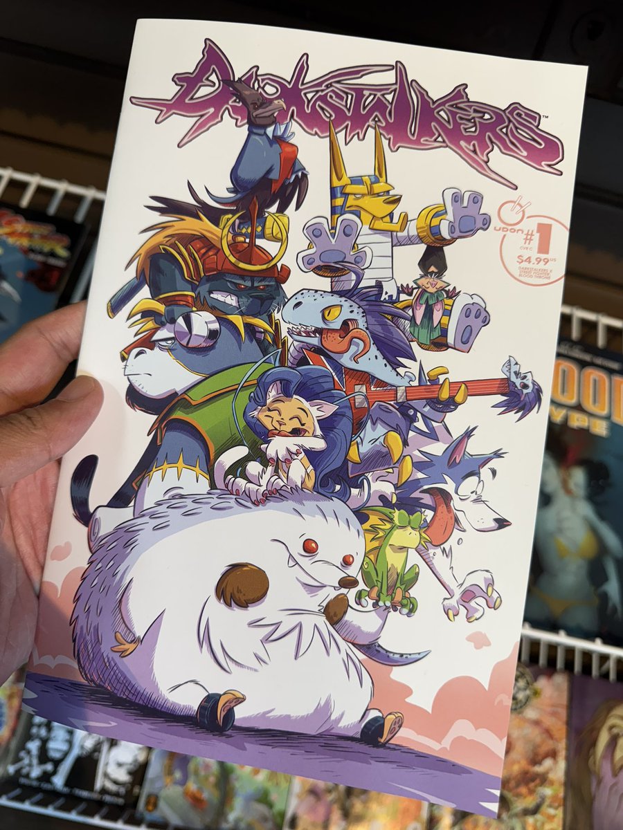 Doryuu_Z's tweet image. Stumbled upon this Darkstalkers comic gem and impulse got it SO fast.
JUST LOOK HOW ADORABLE MY BOI JON TALBAIN IS 😭💕