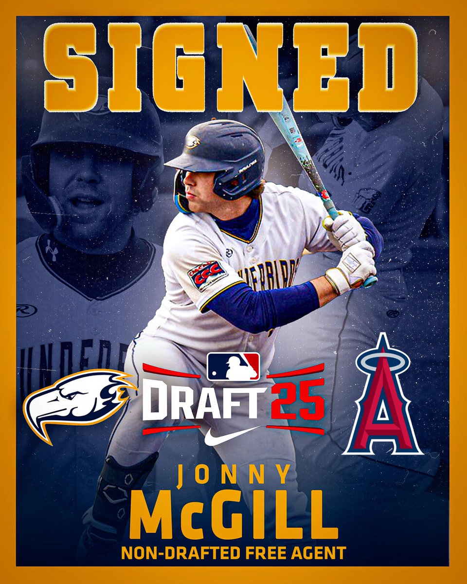 ubc_baseball's tweet image. 𝓑𝓘𝓡𝓓𝓢 → @angels
A huge congratulations to OF Jonny McGill on signing his professional baseball contract with the Los Angeles Angels as a non-drafted free agent! Thank you for everything you’ve done for our Baseball program, we can’t wait to watch you at the next level!