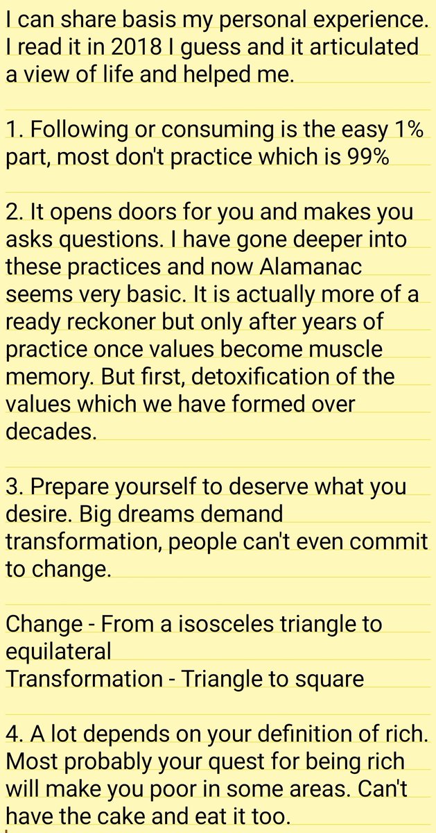 Wrote this last year on Naval's Almanac. Still agree.