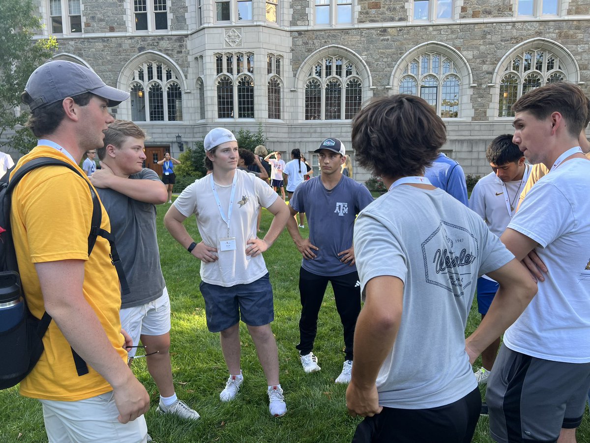 RockHighPres's tweet image. Rockhurst students starting a partnership w/ the AMDG program. Mr Nickson & Mr Ré here w/their leader Brendan Lillis (front middle blue shirt) who is a Rock High grad currently studying at BC & helping lead AMDG. You’ll hear about this groups adventures from KC to Spain! AMDG