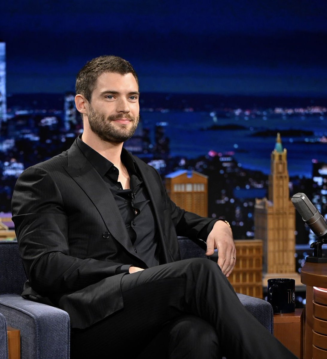 dcorenswetfiles's tweet image. David Corenswet on THE TONIGHT SHOW STARRING JIMMY FALLON