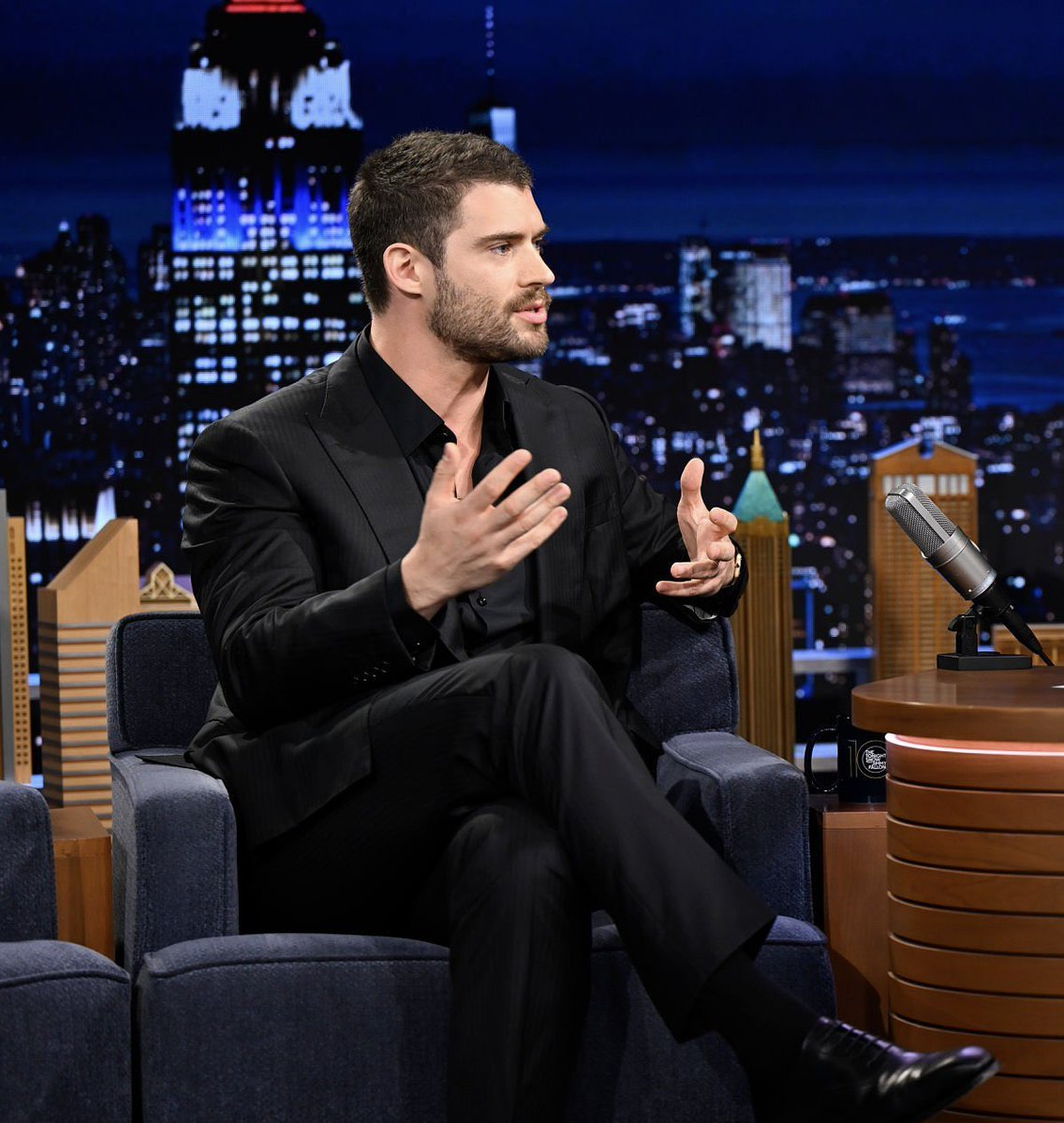 dcorenswetfiles's tweet image. David Corenswet on THE TONIGHT SHOW STARRING JIMMY FALLON