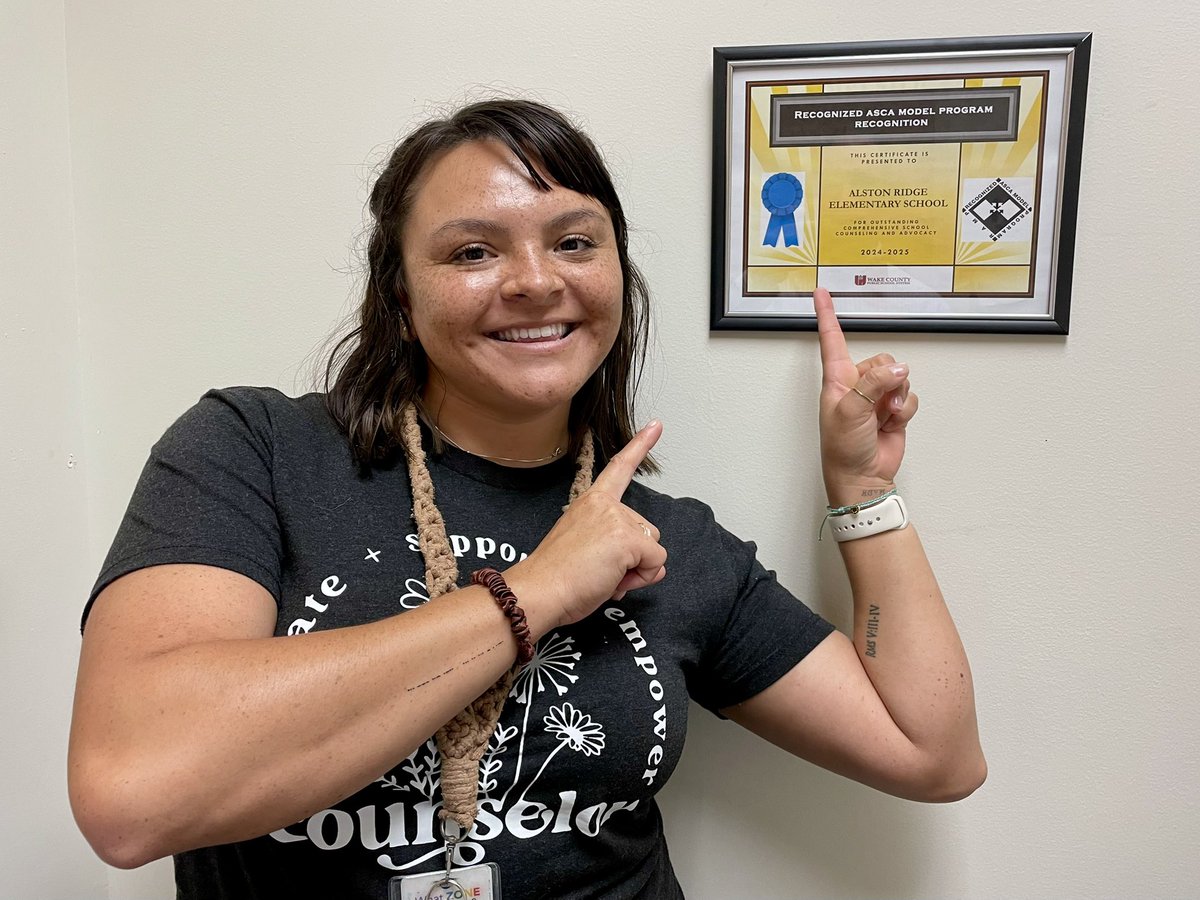Alston Ridge ES (@alstonridgees) on Twitter photo Thatโs a #RAMP! Our <a href="/ShareAREsupport/">ARES Student Services</a> recognized nationally by <a href="/ASCAtweets/">ASCA</a> & <a href="/WCPSS/">Wake County Public School System</a> Board of Education for excellence in School Counseling ๐
<a href="/WCPSSTeam/">Team WCPSS</a> <a href="/WCPSSEquity/">WCPSS Equity Affairs</a> <a href="/caselorg/">CASEL</a> <a href="/2ndStepProgram/">Second Step Programs</a> <a href="/ZonesOfReg/">Zones of Regulation</a> <a href="/ConsciousD/">Conscious Discipline</a> <a href="/AlstonRidgePTA/">Alston Ridge Elementary PTA</a> <a href="/AlstonRidgeMS/">Alston Ridge Middle School</a> <a href="/NorthwestWCPSS/">WCPSS Northwestern</a> <a href="/WakeSchCounslor/">Wake Sch. Counselors</a> Thatโs a #RAMP! Our <a href="/ShareAREsupport/">ARES Student Services</a> recognized nationally by <a href="/ASCAtweets/">ASCA</a> & <a href="/WCPSS/">Wake County Public School System</a> Board of Education for excellence in School Counseling ๐
<a href="/WCPSSTeam/">Team WCPSS</a> <a href="/WCPSSEquity/">WCPSS Equity Affairs</a> <a href="/caselorg/">CASEL</a> <a href="/2ndStepProgram/">Second Step Programs</a> <a href="/ZonesOfReg/">Zones of Regulation</a> <a href="/ConsciousD/">Conscious Discipline</a> <a href="/AlstonRidgePTA/">Alston Ridge Elementary PTA</a> <a href="/AlstonRidgeMS/">Alston Ridge Middle School</a> <a href="/NorthwestWCPSS/">WCPSS Northwestern</a> <a href="/WakeSchCounslor/">Wake Sch. Counselors</a>