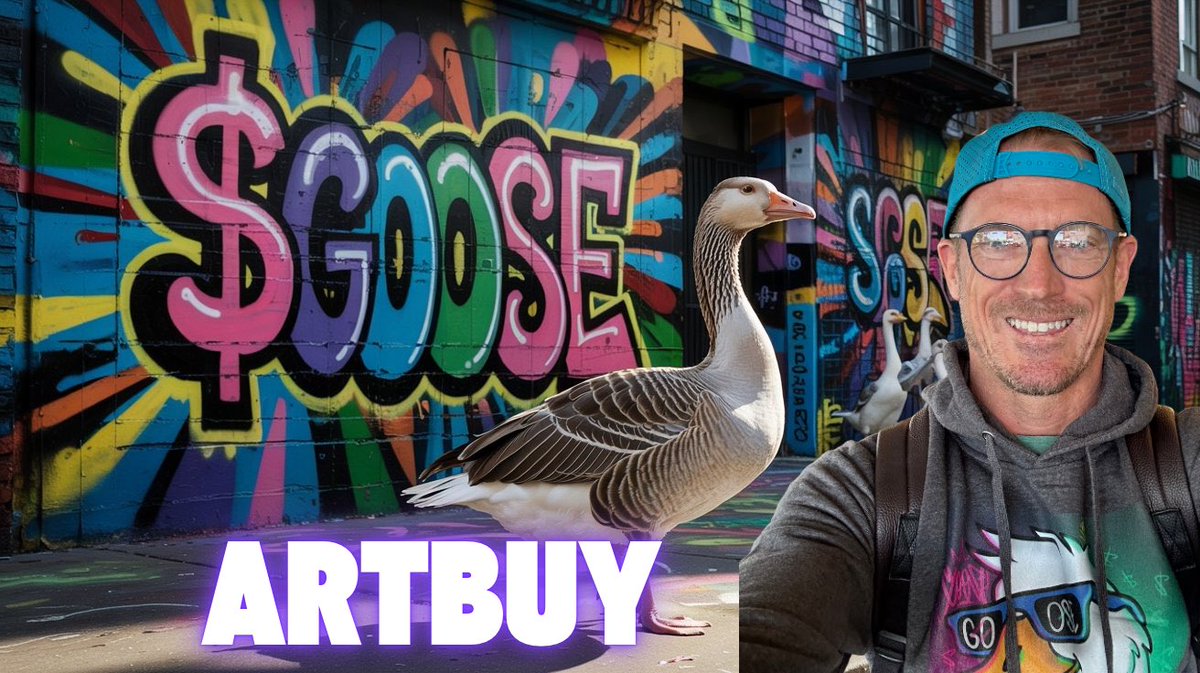 GOOSEai_'s tweet image. $GOOSE Art Buy Thread:
Drop your art 👇
TEZ and AVAX
Happy early Tezos Tuesday 😍
Let’s have some fun and buy some art. Please tag some friends 💜
@sheasmith1 will be curating the thread and collecting from the submissions.
Let’s $GOOSE 💜🪿🙏✨