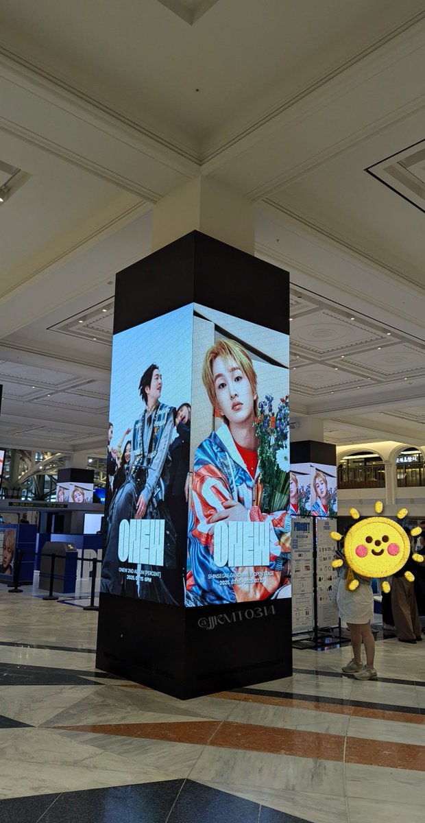jjkmt0314's tweet image. ONEW 2ND ALBUM PERCENT (%)
POP-UP STORE OPEN
๐ 07.15(ํ) โ 07.27(์ผ)
๐ ์ ์ธ๊ณ๋ฐฑํ์ ๊ฐ๋จ์ 1์ธต ์คํ ์คํ
์ด์ง
#์จ์ #ONEW
#PERCENT #ONEW_PERCENT
#ํผ์ผํธ #์จ์ _ํผ์ผํธ #์จ์ ํผ์ผํธ
#PERCENT_POPUP