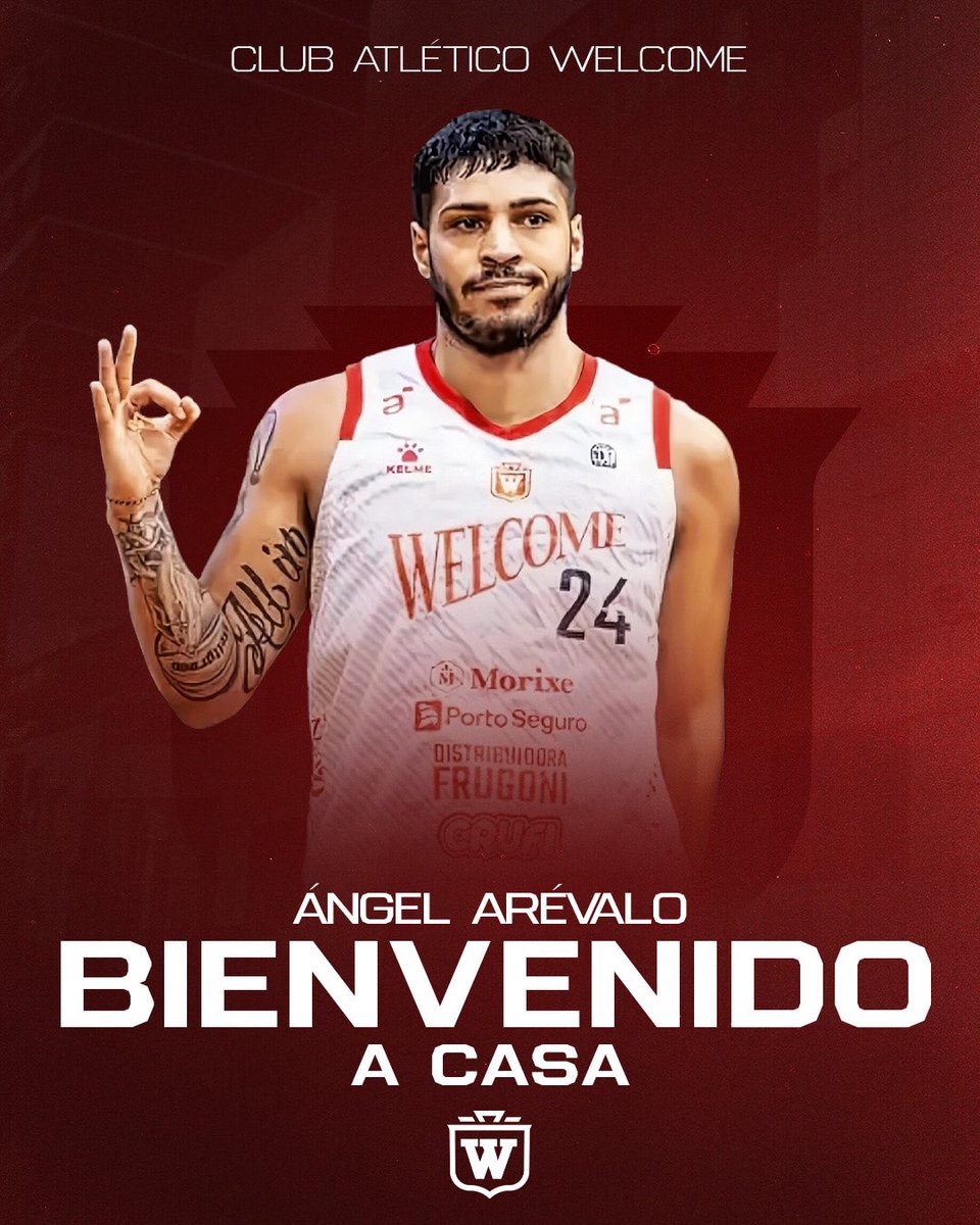 Bienvenido a tu casa, Ángel 
Vuelve uno de los nuestros.
El que deja el alma en cada pelota, el que siente la camiseta como vos en la tribuna.
El jugador con el que los hinchas de Welcome nos sentimos reflejados.

Tenerte de vuelta no solo es una alegría…
es un orgullo enorme.
