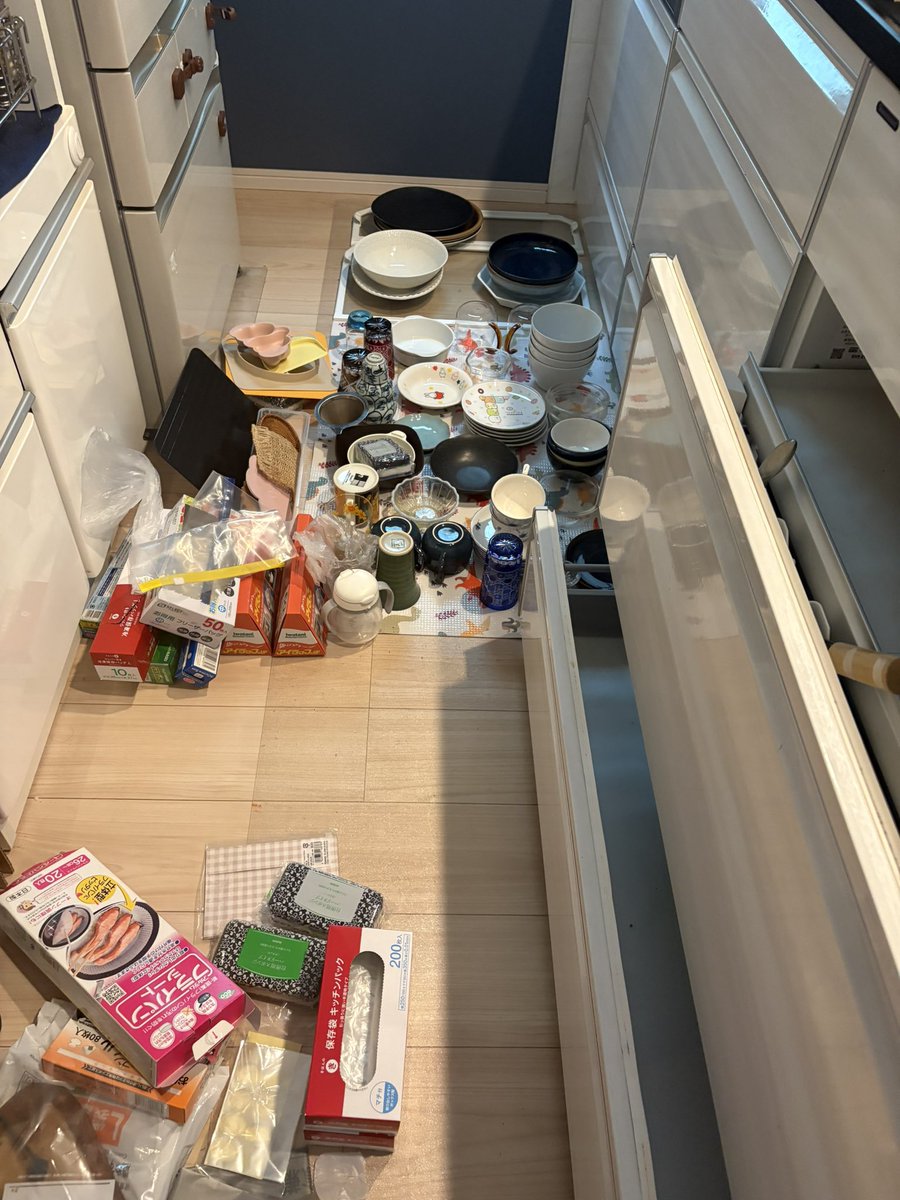 初の全だし

収納考え直し