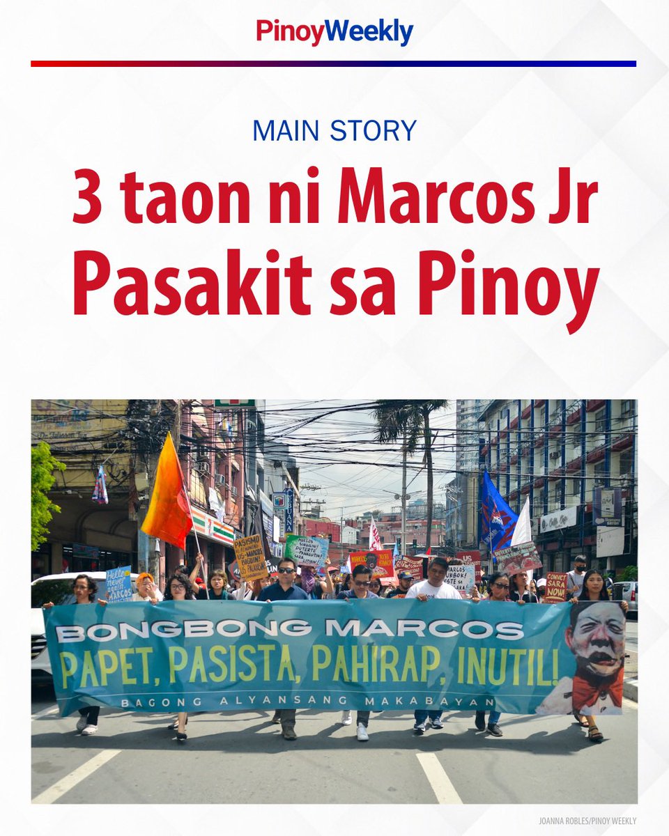 Nangalahati na ang termino ni Pangulong Ferdinand Marcos Jr. Sa nalalapit na State of the Nation Address sa Hul. 28, tiyak na ipagyayabang niya ang mga nagawa sa nakalipas na tatlong taon.

BASAHIN: tinyurl.com/5azjj2j4 🔗