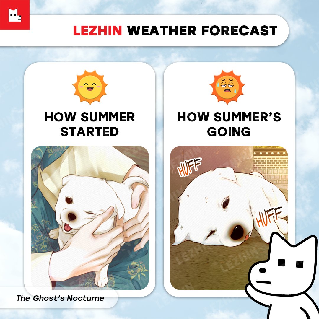 LezhinComics_US's tweet image. Howโs your summer forecast looking?โ
Donโt forget to stay cool and hydrated! ๐งโ
Beat the heat with us ๐ด tinyurl.com/2s3f8ccv
#WeatherForecast #HotSummer #LezhinUS #LezhinComics #blcomics