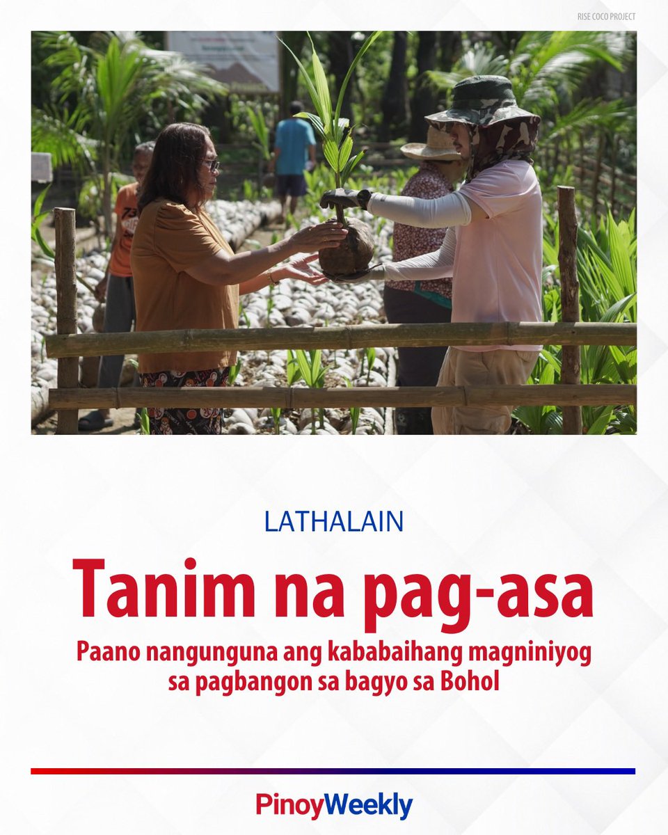 Sa kabila ng kakulangan ng tulong ng gobyerno, patuloy ang pagtutulungan ng isang komunidad ng mga magniniyog sa Bohol na sinalanta ng bagyong Odette.

BASAHIN: tinyurl.com/5aaky7ea 🔗