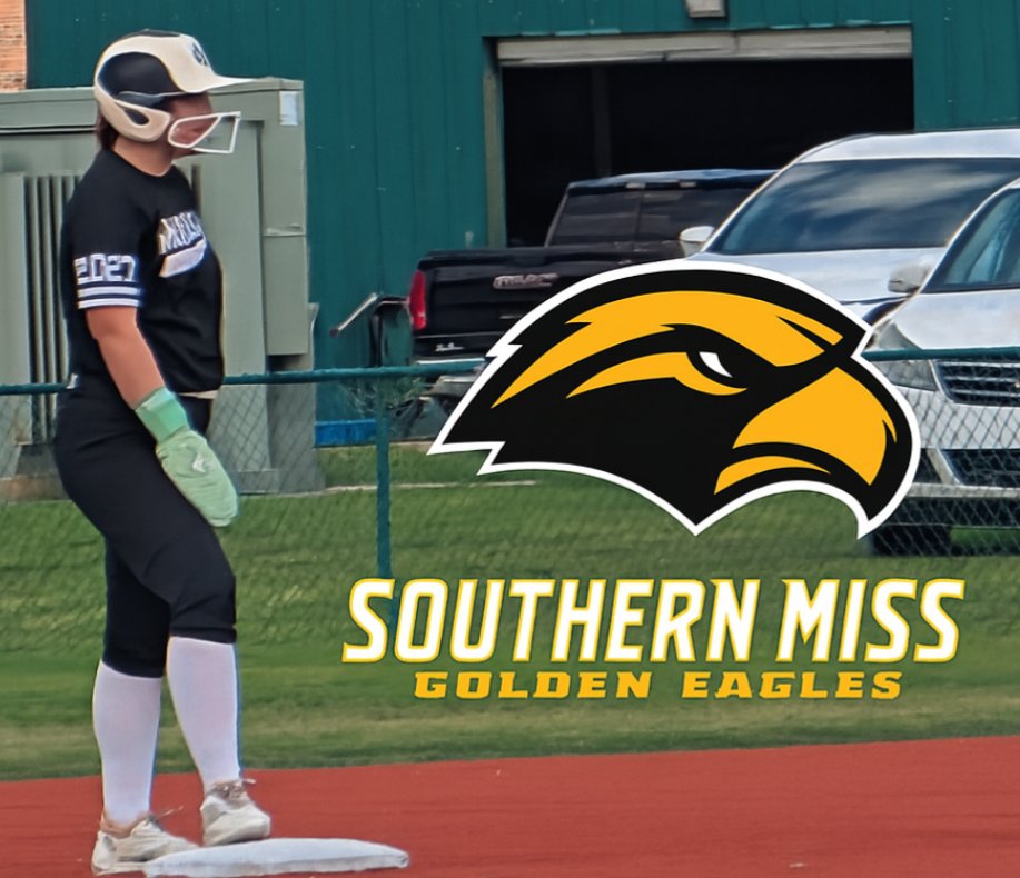 kayleigh_jacks's tweet image. Super excited for the opportunity to learn and compete at Southern Mississippi Elite Camp tomorrow!!
@BSherSB @SBRRetweets @NataliePooleUSM @SouthernMissSB @ExtraInningSB