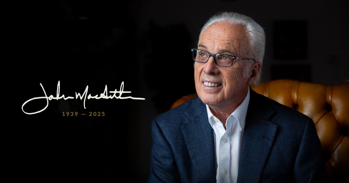 Con gran tristeza, pero también con regocijo, compartimos la noticia de que nuestro querido pastor y maestro John MacArthur ha entrado en la presencia del Salvador. Esta tarde, su fe se convirtió en realidad . Él perseveró fielmente hasta el final de su carrera 2 Timoteo 4:1–8.