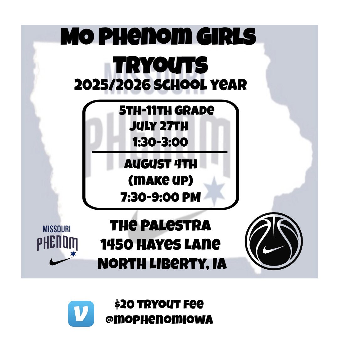 🚨 Fall Tryouts
🗓️ July 27
⏰ 1:30 - 3pm
🔗 forms.gle/YXFrr1XxE7YHSv…
