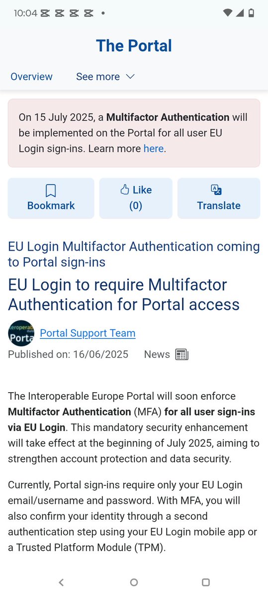 The European Interoperability Framework (EIF)

One of the ways that interoperability is being standardized today is the so-called “European Interoperability Framework.” It does not only apply to digital ecosystems but to any kind of infrastructure that is not harmonized across