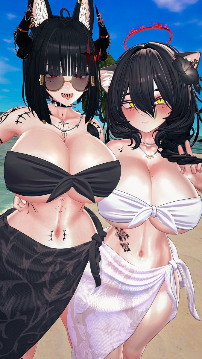 vaiiVR's tweet image. Think you can handle us? 😘