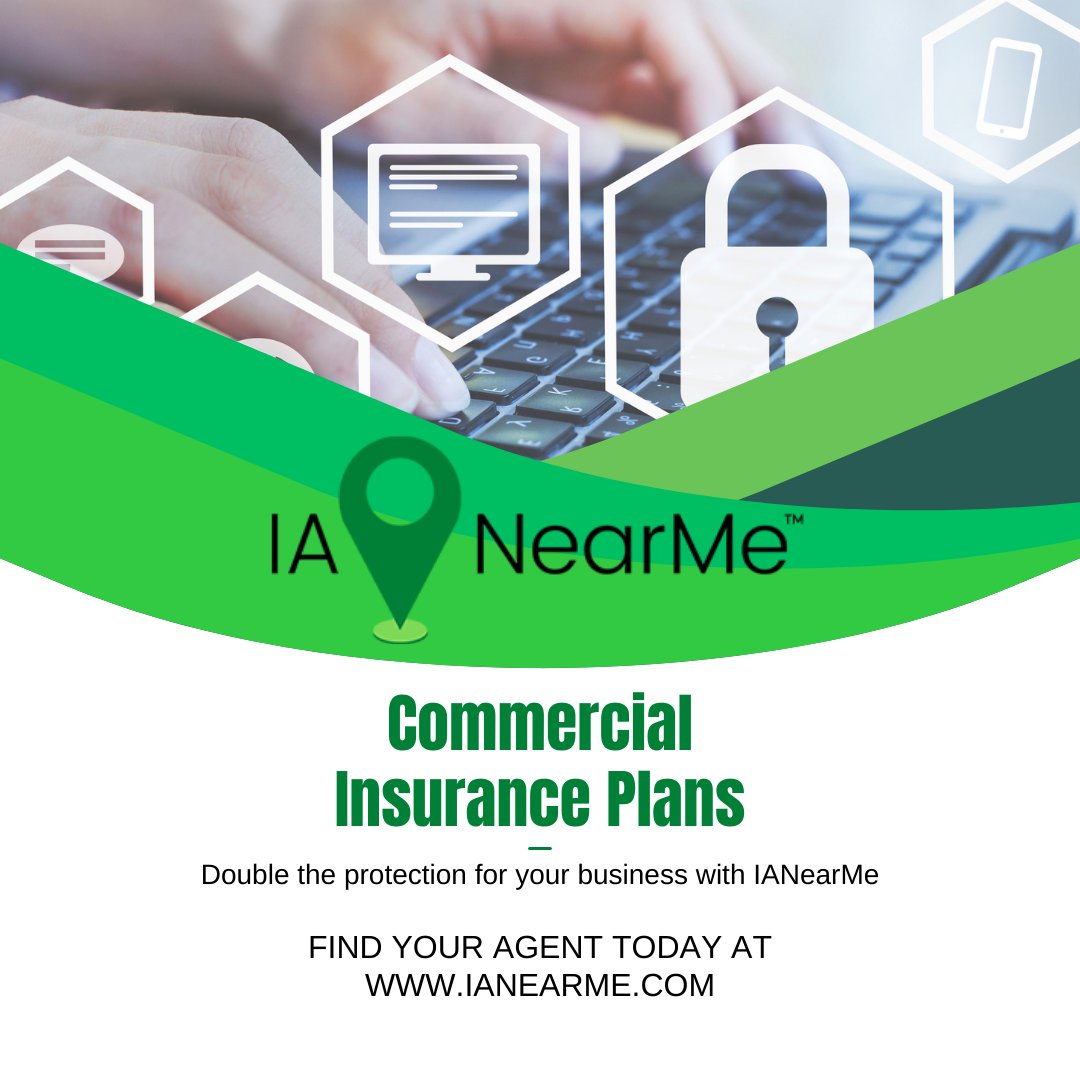 Double the protection, double the confidence — explore commercial insurance plans with IA Near Me.
Start comparing plans today — it’s fast, easy, and free! Visit us at ianearme.com to learn more!

#CommercialInsurance #IANearMe #BusinessCoverage #ProtectYourBusiness
