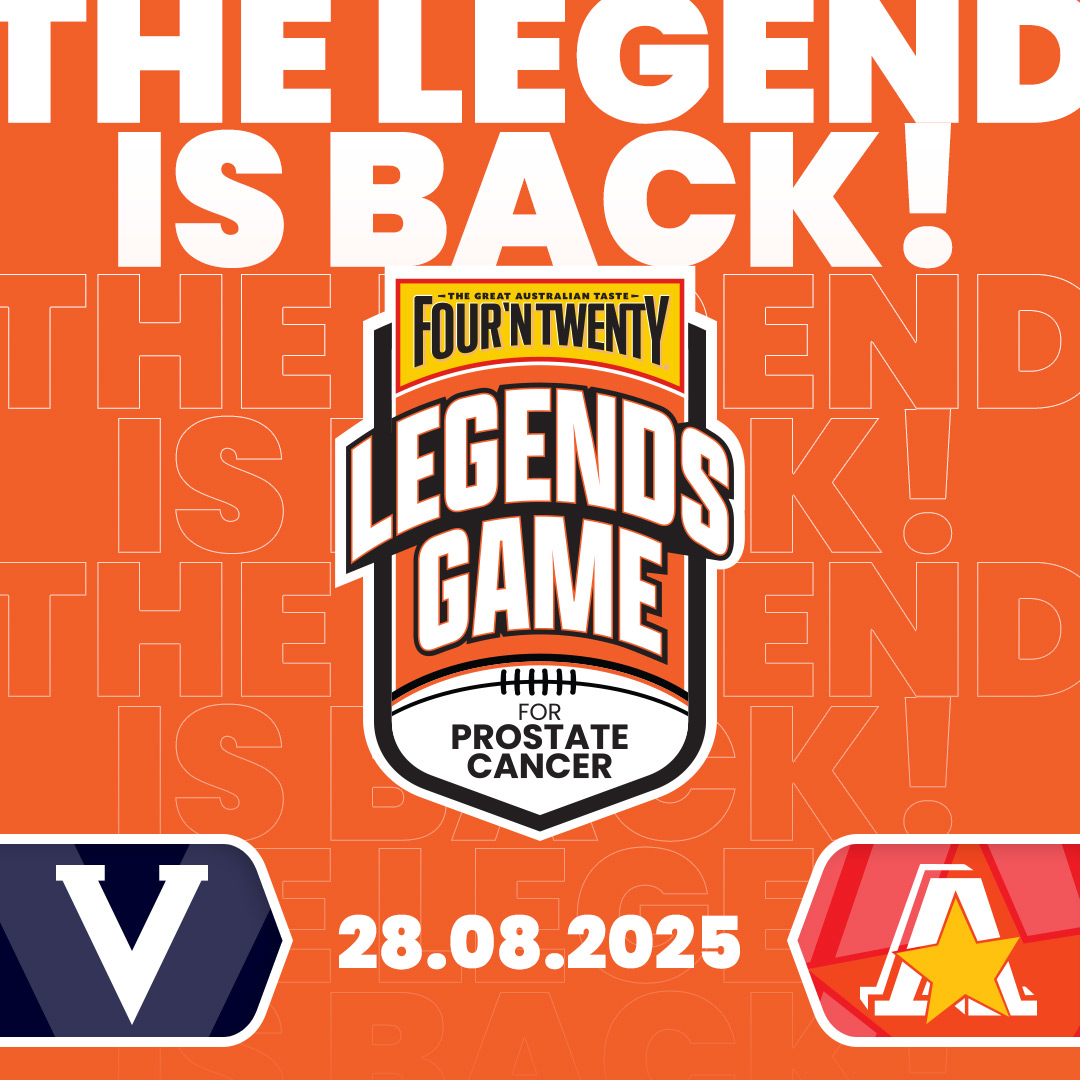 It's backkkk, the 𝑳𝑬𝑮𝑬𝑵𝑫𝑺 𝑨𝑹𝑬 𝑩𝑨𝑪𝑲!😍

The <a href="/FOURNTWENTY/">FOUR'N TWENTY</a> Legends Game for Prostate Cancer is coming to you this August at <a href="/marvelstadiumau/">Marvel Stadium</a> and we can't keep calm!

<a href="/7AFL/">7AFL</a> | <a href="/AFL/">AFL</a> | <a href="/1116sen/">SEN 1116</a>