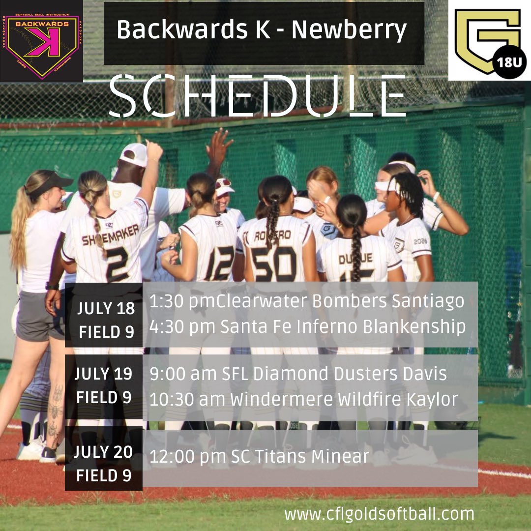We’re looking forward to playing at the <a href="/BackwardsKJax/">Backwards K Softball</a> tournament this weekend!