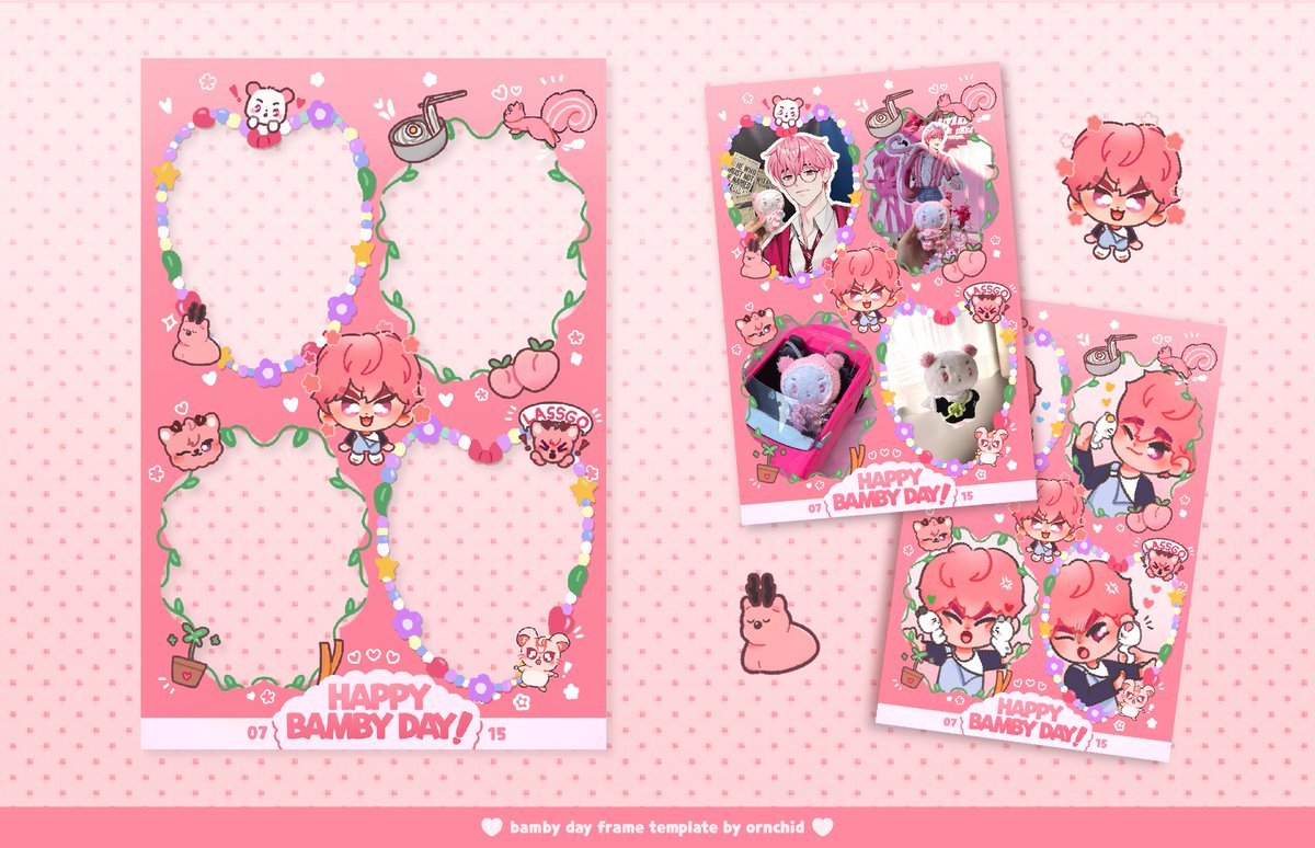 ornchid's tweet photo. happy bamby day frame template 
💗🌸

feel free to use them for your pics at bamby bday, or for mmmm, or for anything ! 💗
kindly tag me if you use them~
 
🔗 https://t.co/dOlTbnanNC

#happy_bamby_day https://t.co/hb8SIgNMDV