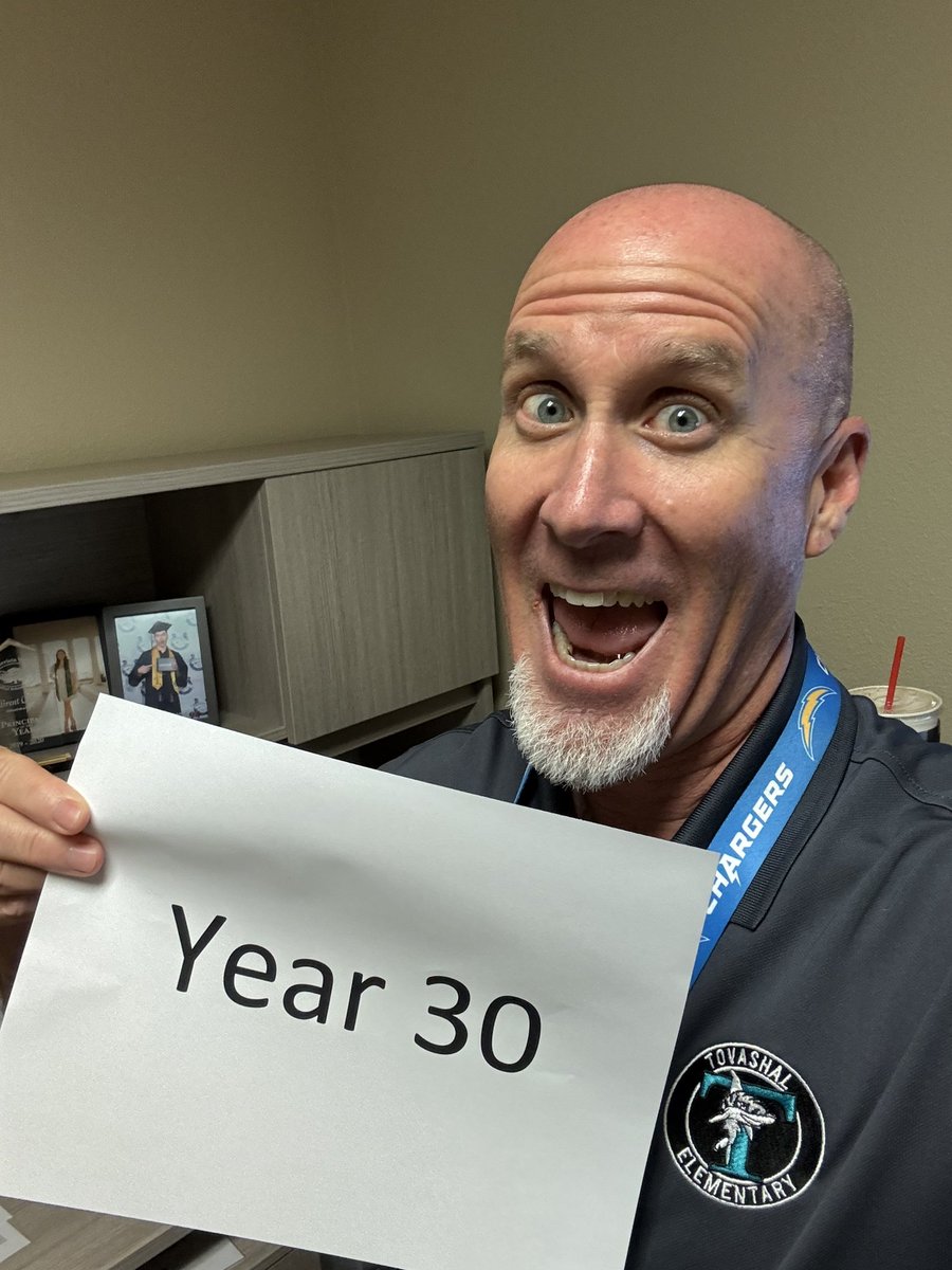 Today was my official first work day of my 30th year in education. Oh, how time flies!
