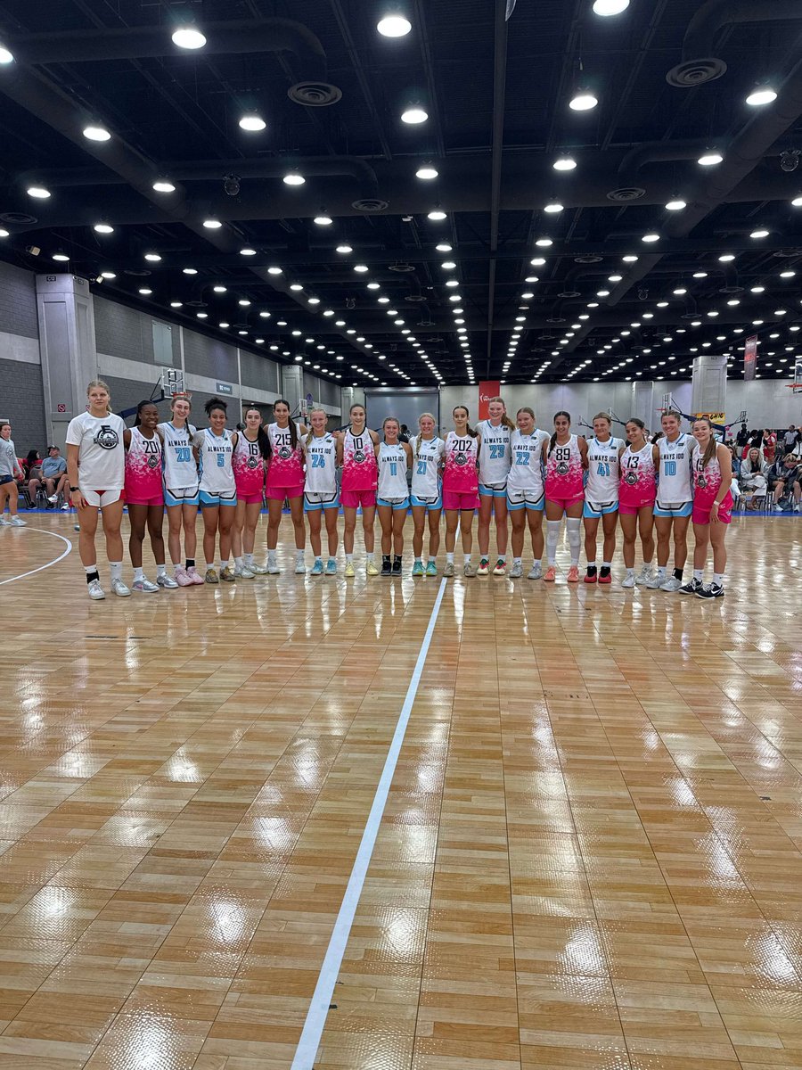 Always 100 3SSB 2027 (@a1g_24) on Twitter photo Great week in Louisville. We are grateful for the competition and time spent together, getting better. Time to rest and recover in preparation for Rock Hill. Thank you to Spain Elite for a great game and making us better today.
The Work Continues.
<a href="/vjhAlways100/">Always 100</a> Great week in Louisville. We are grateful for the competition and time spent together, getting better. Time to rest and recover in preparation for Rock Hill. Thank you to Spain Elite for a great game and making us better today.
The Work Continues.
<a href="/vjhAlways100/">Always 100</a>