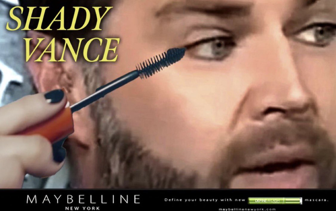 <a href="/EastEndJoe/">Joe G</a> I’m pretty sure Camp Pendleton doesn’t have JD Vance’s eyeliner available at the depot.