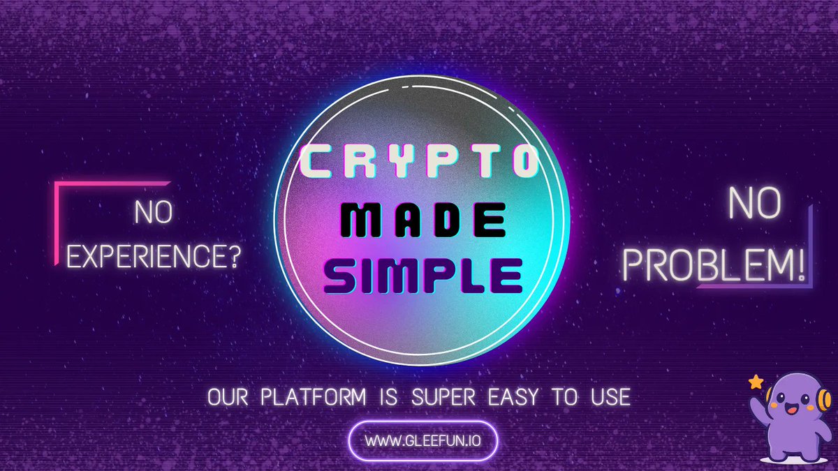 Gleefun_io's tweet image. Dive into crypto without the complexity! Gleefun's user-friendly platform is designed for everyone. ✨ Join now!!! gleefun.io

#EasyCrypto #BeginnerFriendly #Gleefun
