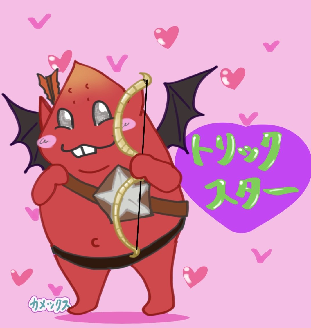 #ローモバ　#アトチャレ67　#可愛いに寄せる
ID:1284058646
線(スケブ描き)13分、色塗り1時間10分
ギルメンからトリックスターのお題が出ました…あまりにも可愛くないので(失礼)、出来る限り可愛いに寄せました！←
今回はサインペン描き&amp;塗り潰しで、速攻描きあげました⊂(`･ω･´)⊃ﾊﾞｯ