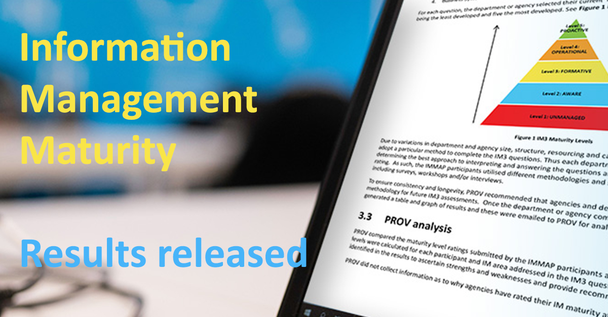 By providing information management staff with the resources they need, Vic gov agencies can ensure that regulatory, business and stakeholder needs are met. See how agencies are performing when it comes to information and data, and how they can improve: prov.vic.gov.au/about-us/our-b…