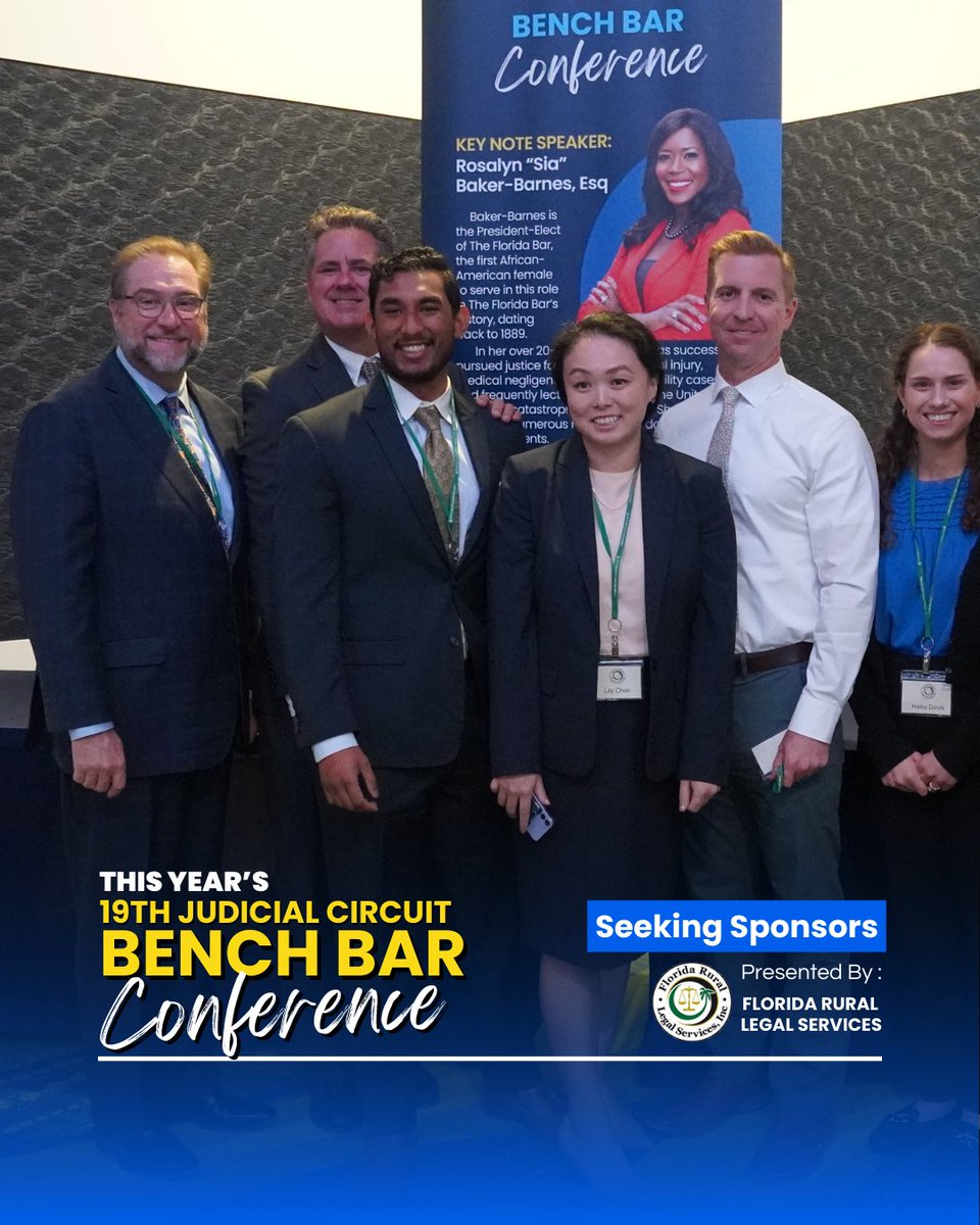 Frls_Inc's tweet image. Calling all legal professionals, early bird registration is officially open!

Save 20% when you register between now and September 26 for this must-attend event in the 19th Judicial Circuit. 

Reserve your spot today: tinyurl.com/3v5v9uzz

#FRLS #19thJudicialCircuit #CLE